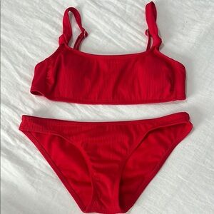 Xhilaration Red Bikini Set